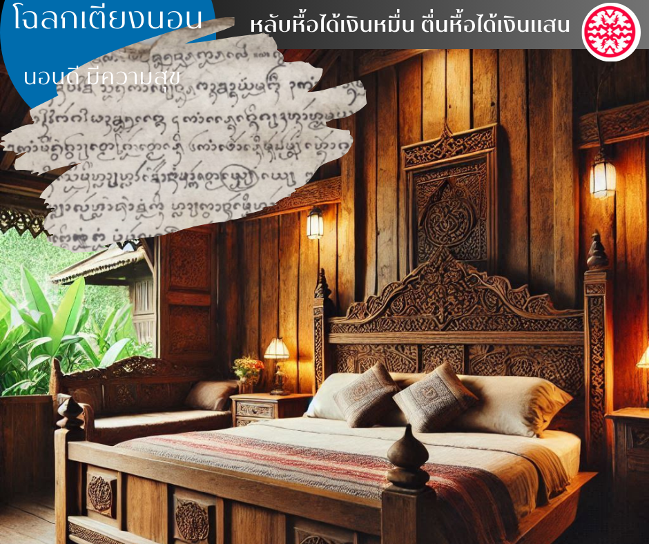 โฉลกเตียงนอน โชคชะตาที่มาจากการนอน ของดีจากพับสาล้านนา