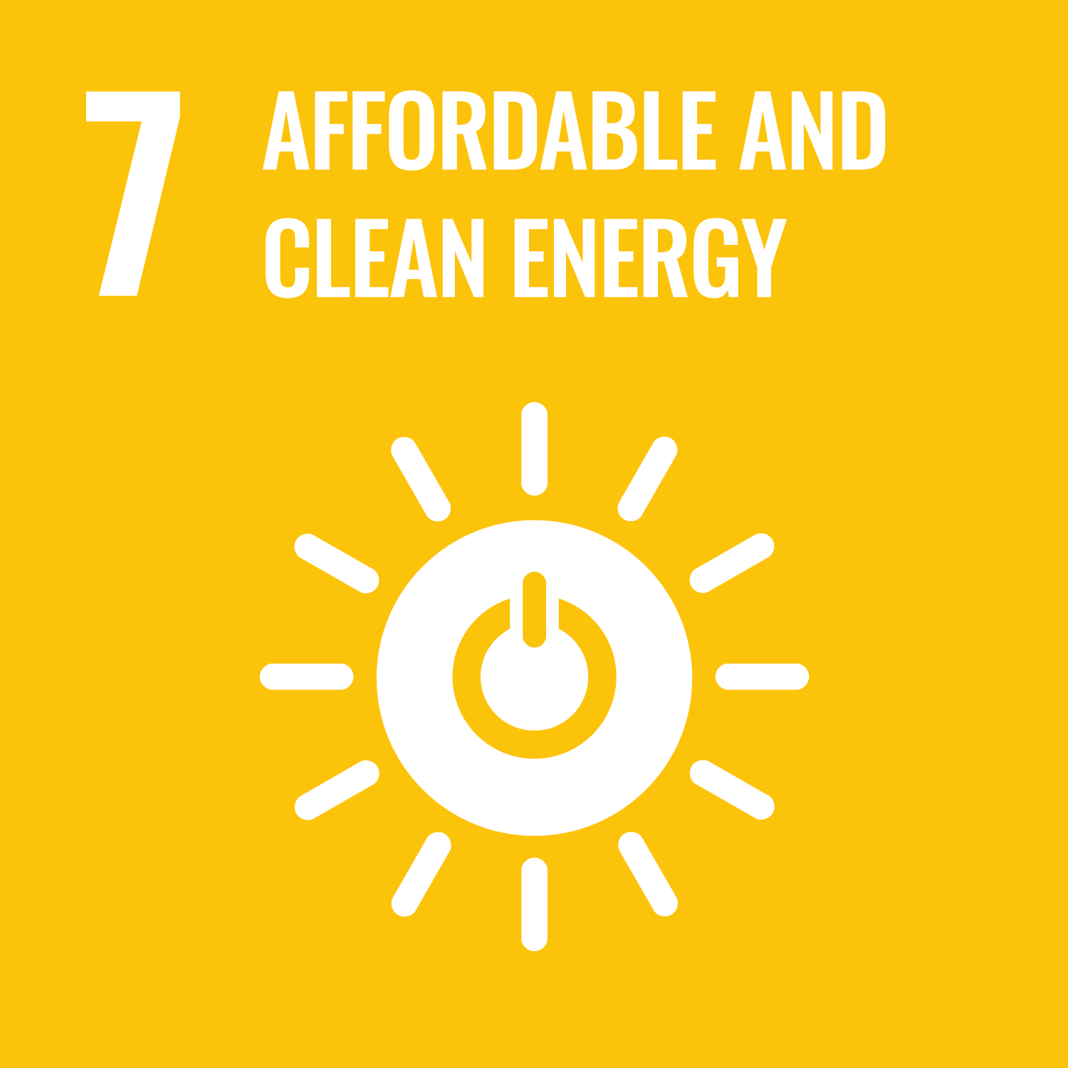 SDGs 07 Affordable and Clean Energy