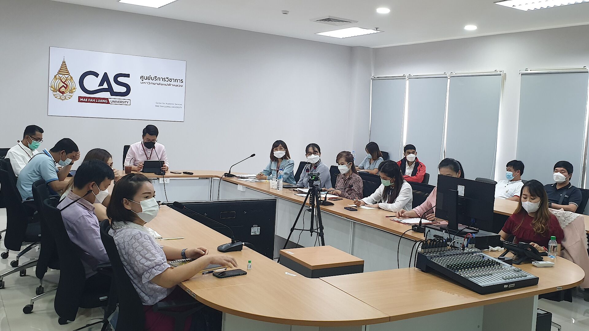 ศูนย์บริการวิชาการจัดประชุมศูนย์บริการวิชาการ ครั้งที่ 2/2565