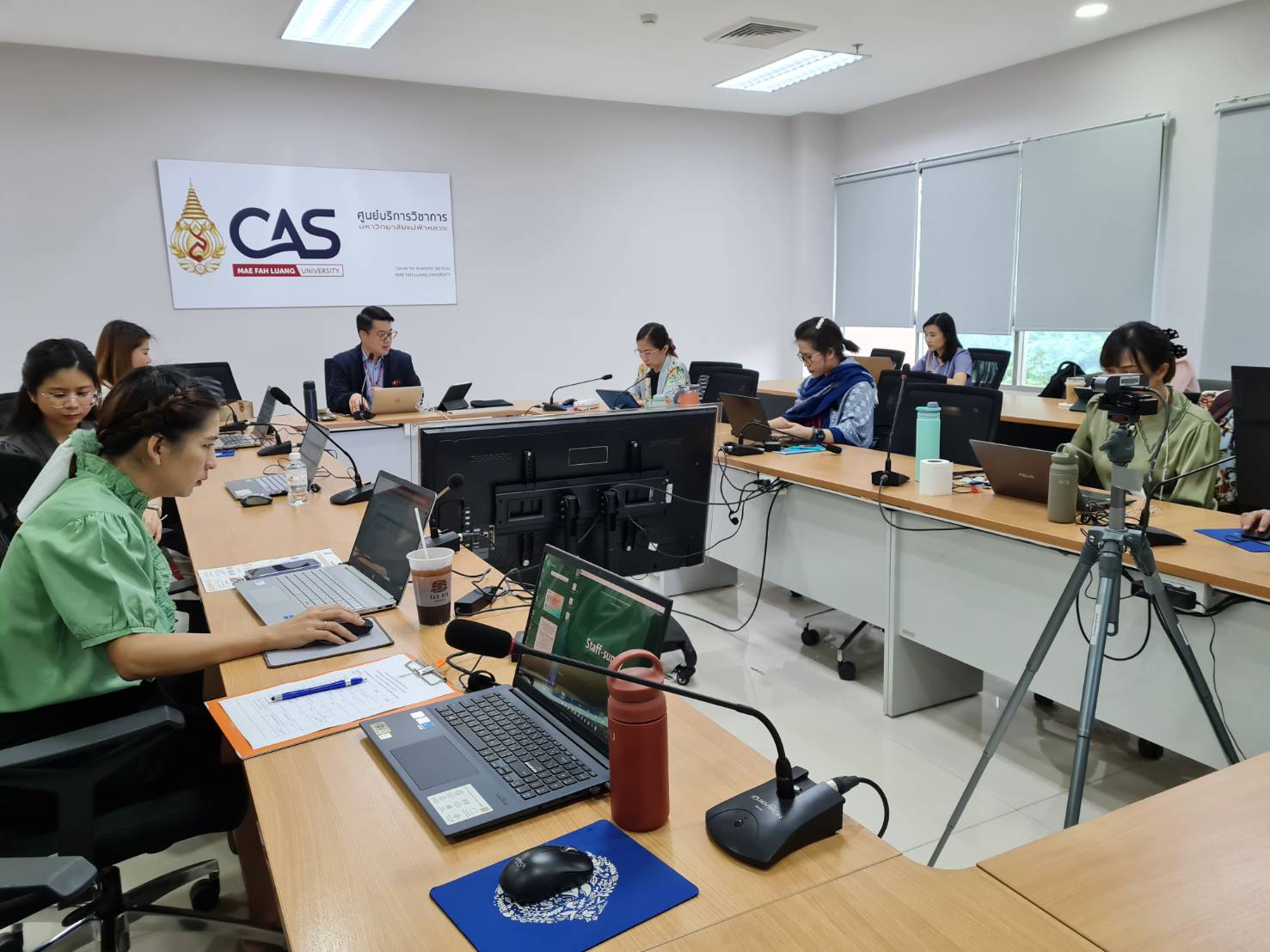 ศูนย์บริการวิชาการจัดประชุมพิจารณาโครงการบริการวิชาการ ประจำปีงบประมาณ พ.ศ. 2567 (รอบที่ 1)