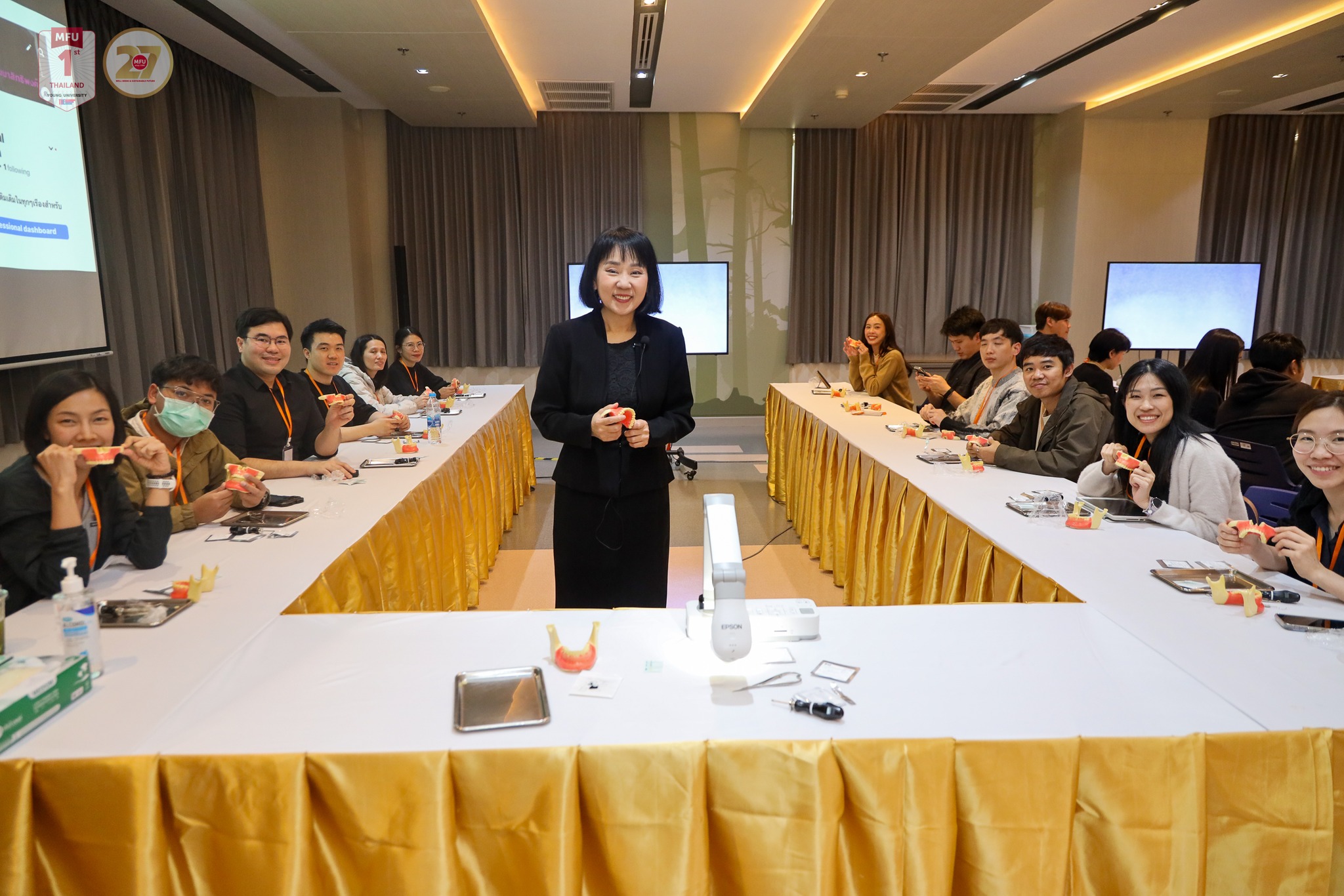 สำนักวิชาทันตแพทยศาสตร์ มฟล. จับมือศูนย์บริการวิชาการ จัดอบรมเชิงปฏิบัติการ 