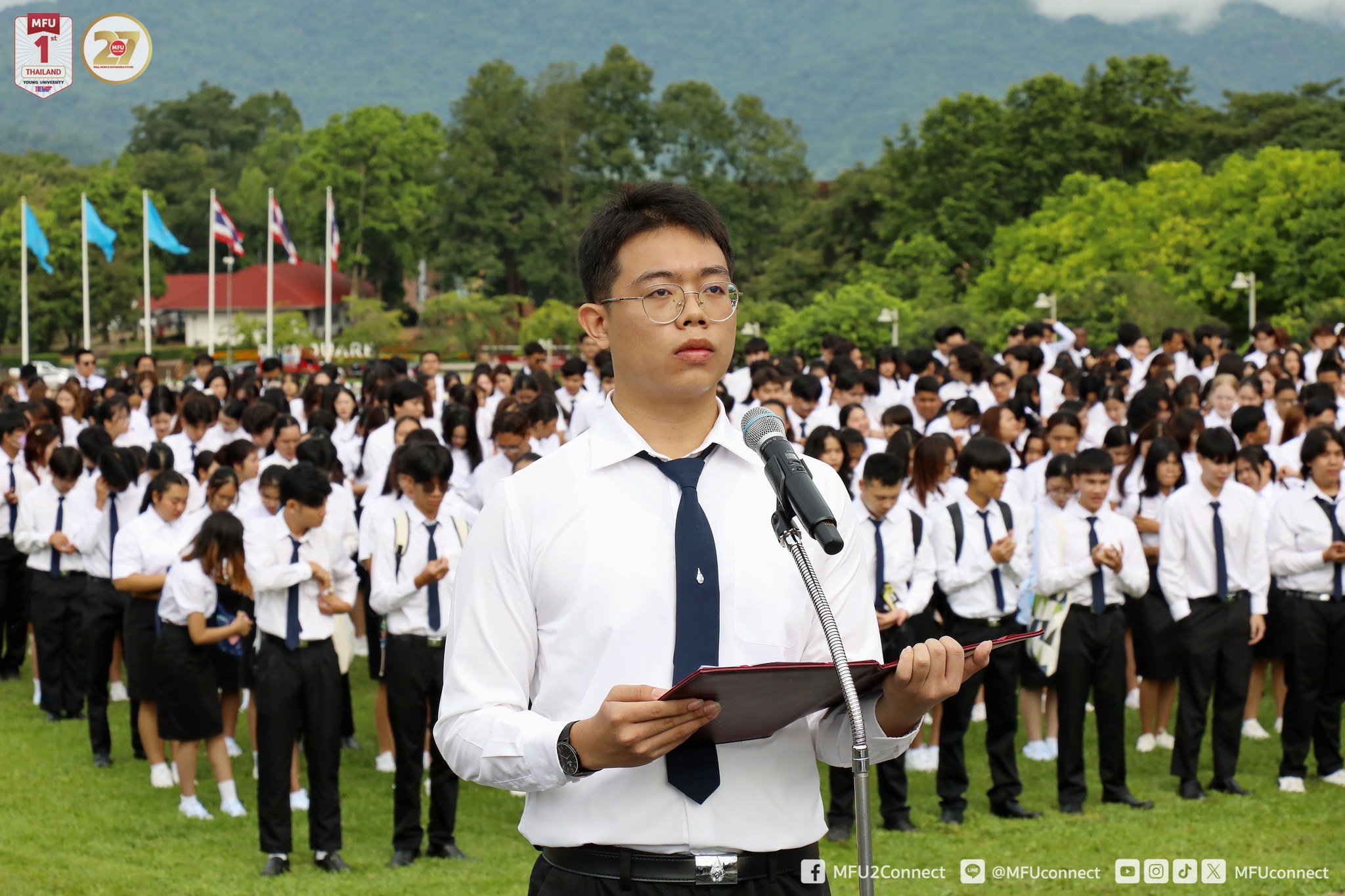 MFU News : MFU_New_Students_Oath_of_Allegiance_2025__5_.jpg
