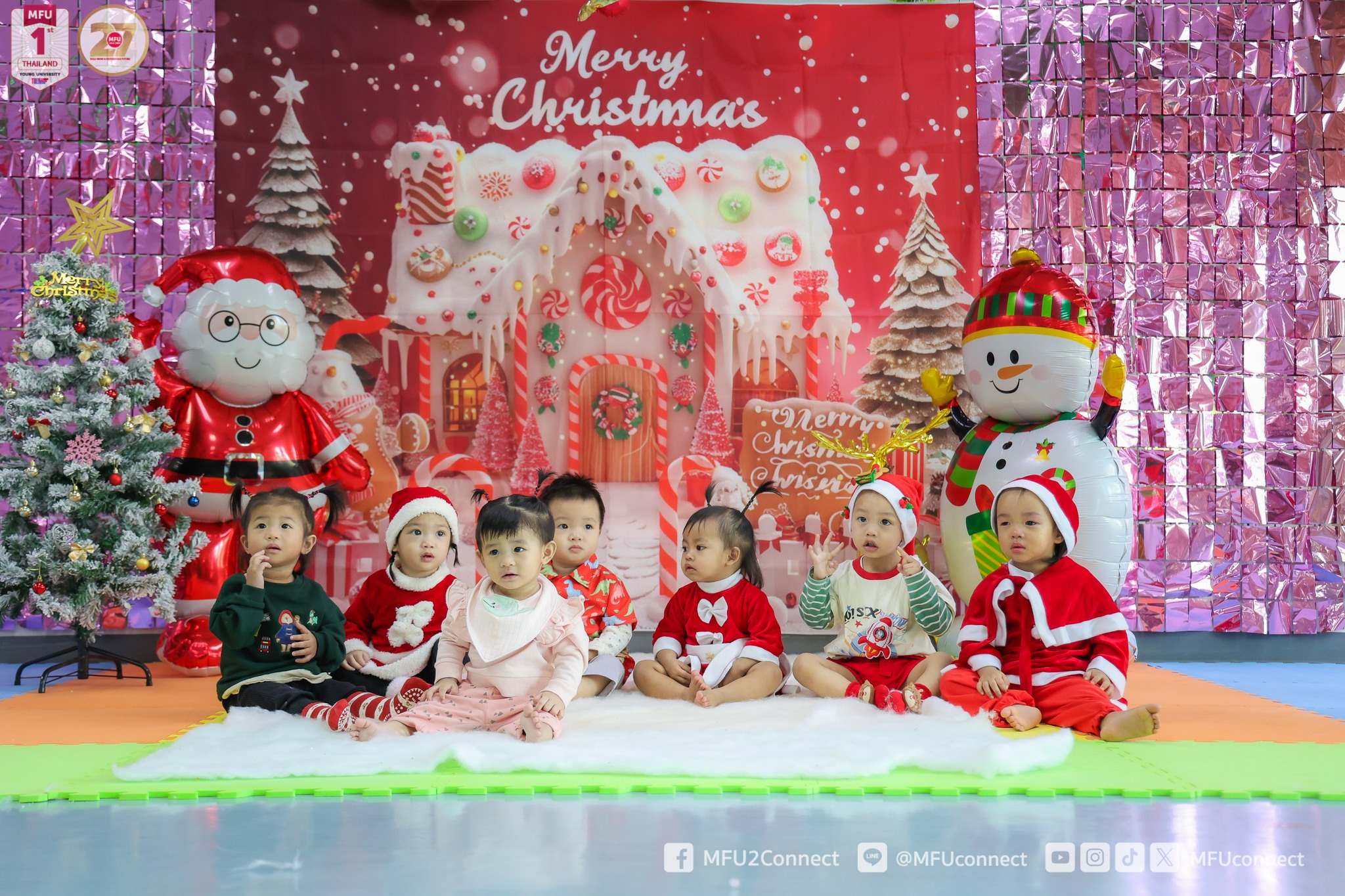 บ้านเด็กเล็ก มฟล. จัดกิจกรรมวันคริสต์มาส ช่วยส่งเสริมพัฒนาการ และปลูกฝังการเรียนรู้ความหลากหลายทางวัฒนธรรม