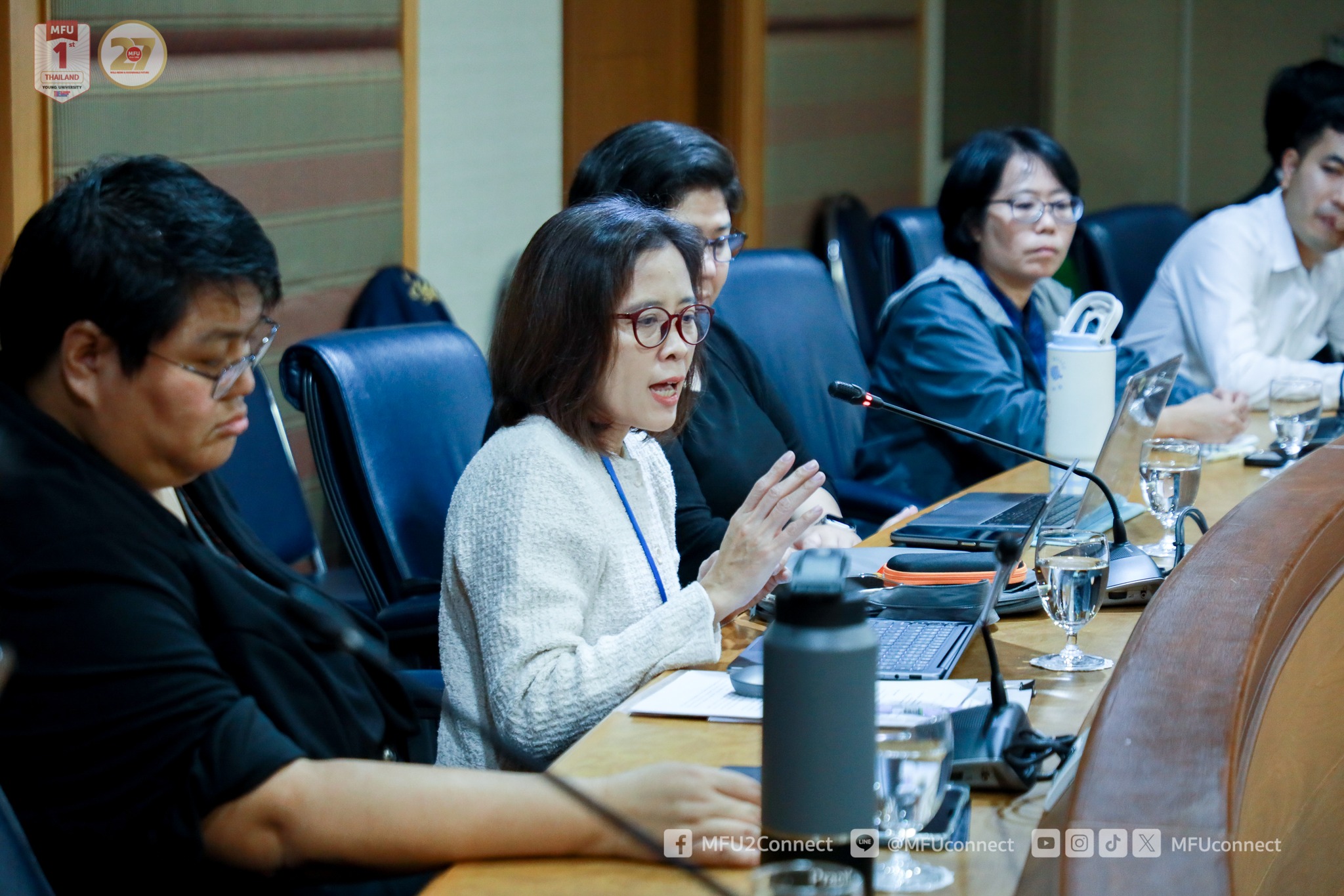 MFU News : Welcomes_MHESI_review_New_Bleed_Graduates_program__7_.jpg