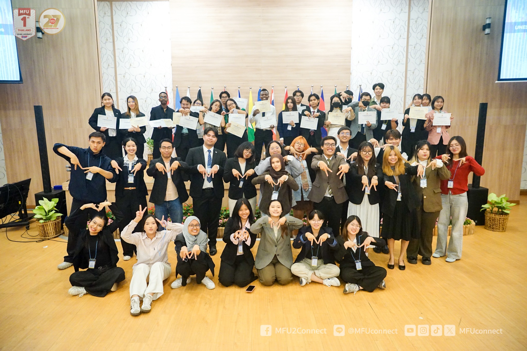 บทสรุป: กิจกรรม “MFU MUN Conference” สู่การสร้างสมดุลระหว่างการปกป้องผลประโยชน์ของประเทศตนเอง และแนวทางที่เป็นประโยชน์ต่อประชาคมโลก