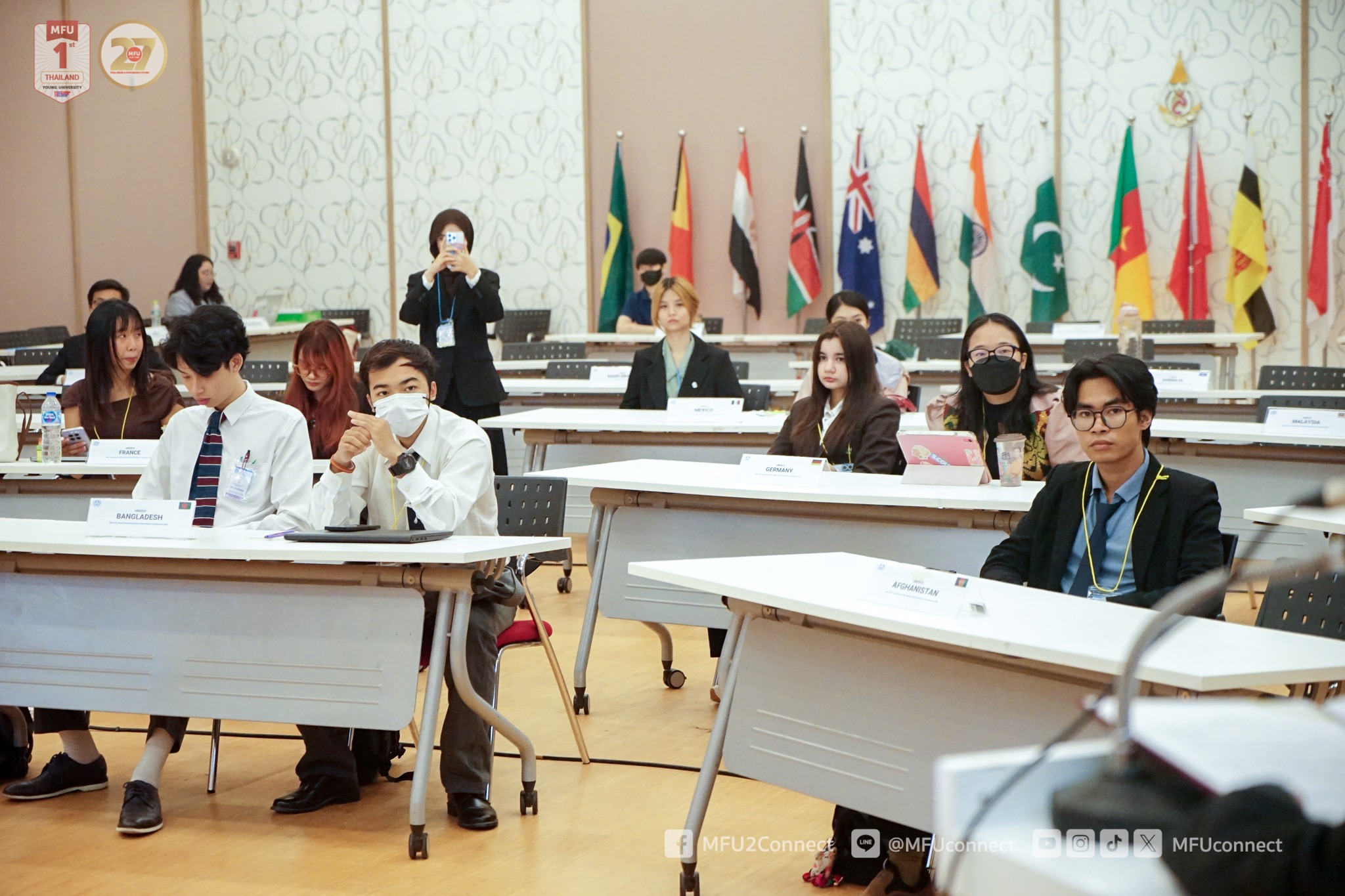 ชมรม MFU MUN จัดกิจกรรมการประชุมสหประชาชาติแบบจำลอง: MFU MUN Conference เปิดพื้นที่ให้นักศึกษาแลกเปลี่ยนเชิงการทูต ผ่านการจำลองบทบาทผู้แทนจากนานาประเทศ