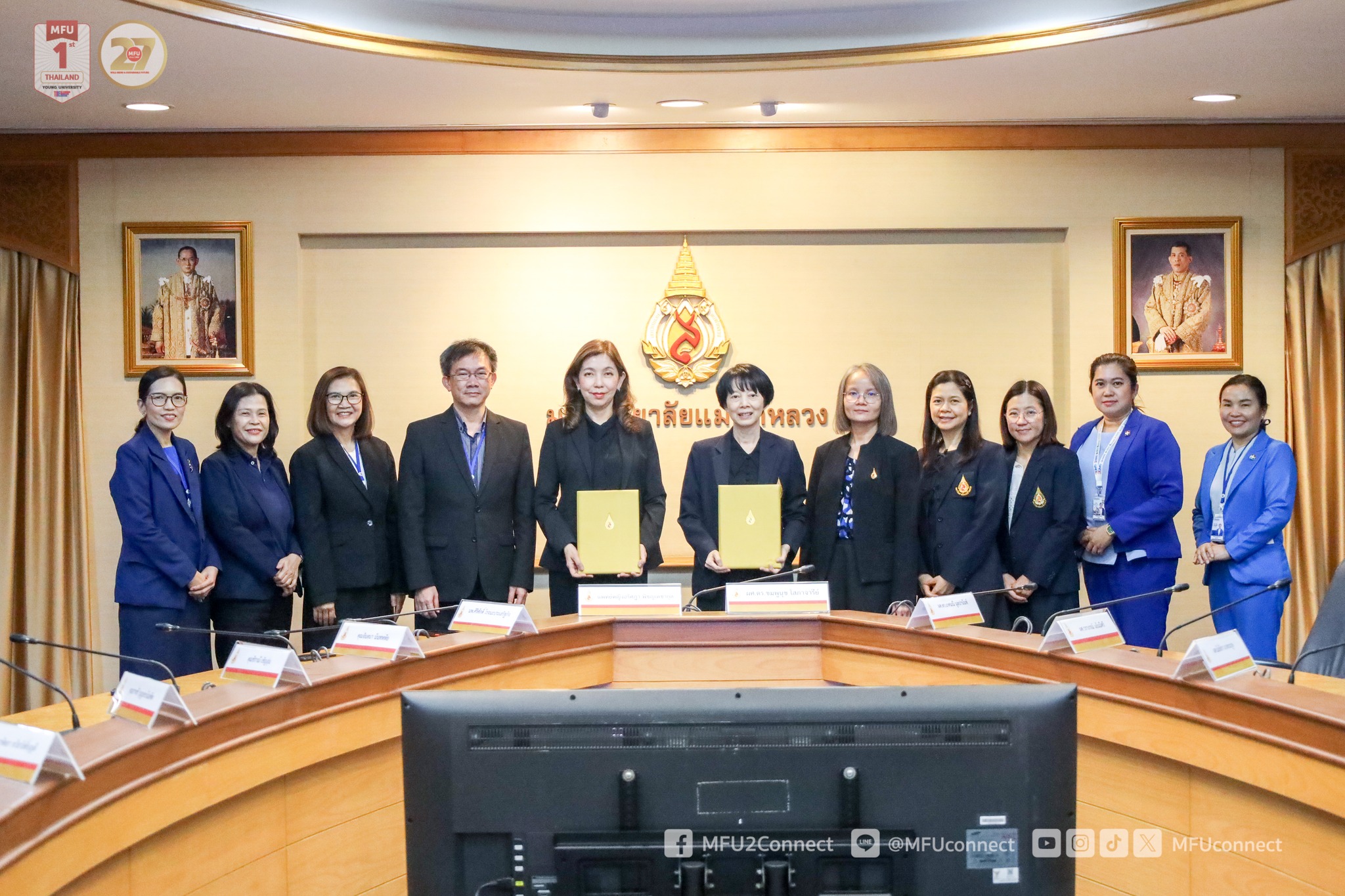 MFU News : School_of_Nursing_MOU_Bangkok_Hospital_Chiang_Rai__2_.jpg