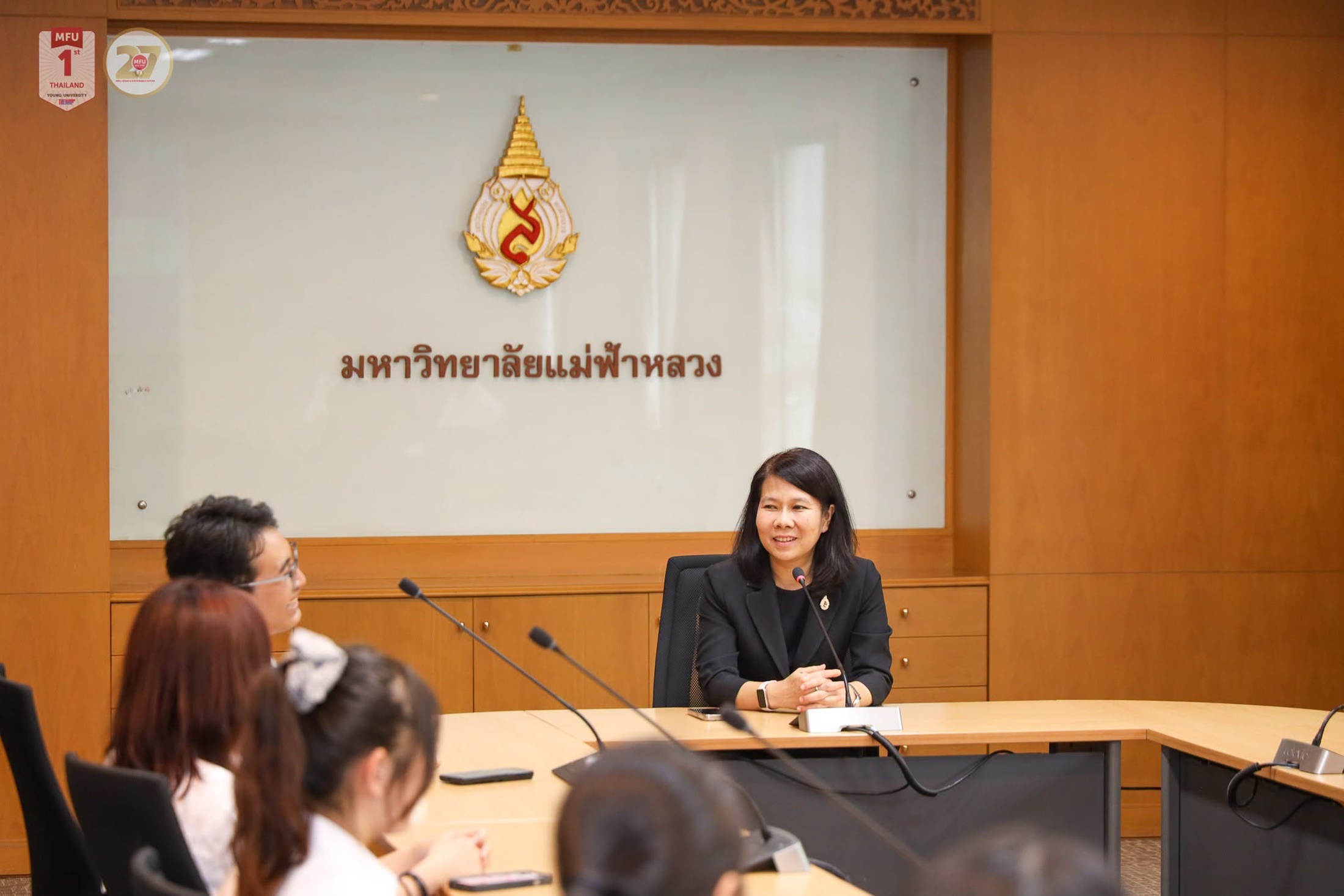 MFU News : President_Welcomes_Exchange_Students_from_Feng_Chia_U__5_.jpg