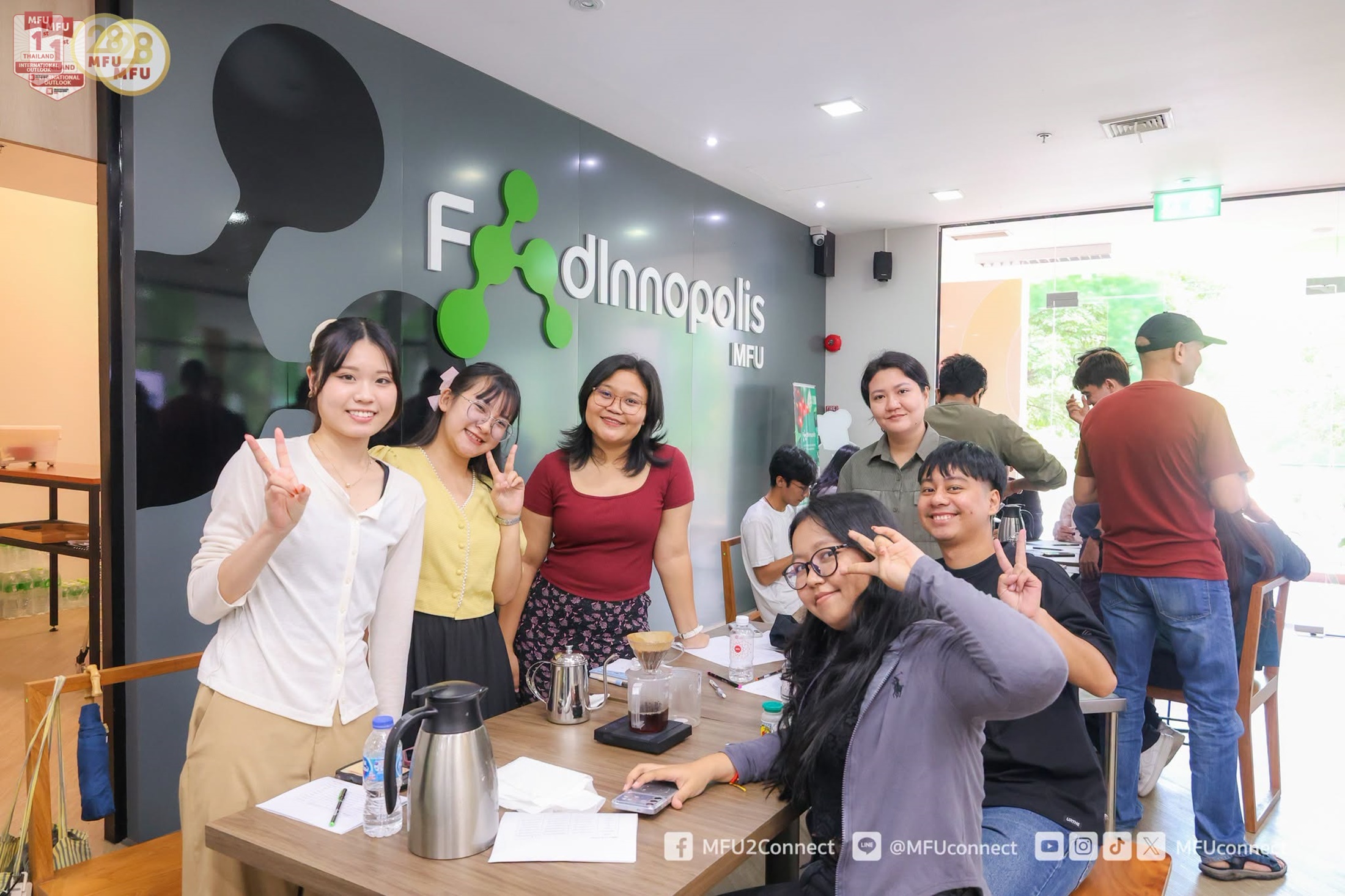 Global MFU ร่วมกับ สถาบันชาและกาแฟ จัดกิจกรรม “Coffee Discovery Workshop” ชวนนักศึกษานานาชาติร่วมแลกเปลี่ยนเรียนรู้ ผ่านการชงและชิมกาแฟ จากบริบทท้องถิ่นสู่การเปลี่ยนแปลงโลก