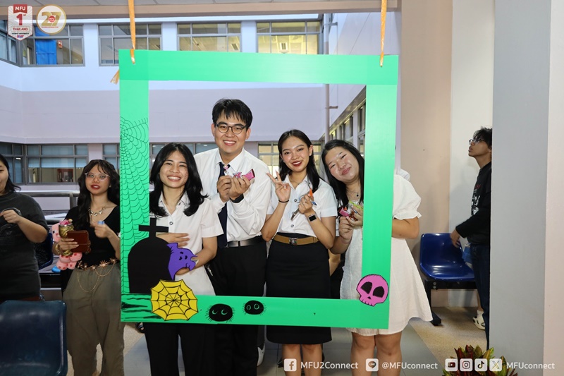 Halloween 2025 มฟล. ปรับรูปแบบงานสู่เวทีเรียนรู้วัฒนธรรมสากล  