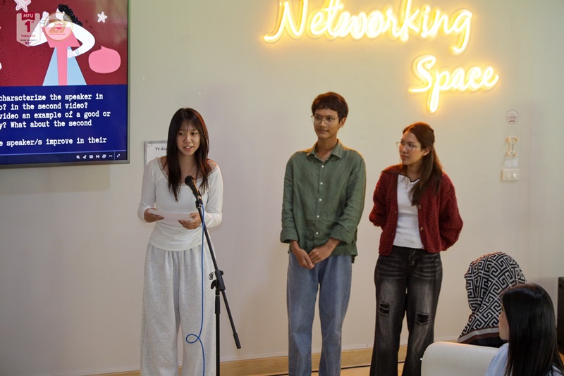 มฟล.จัดเวิร์กช็อป “Unmute” พัฒนาทักษะการพูดในที่สาธารณะ หนุนนักศึกษาสู่เวทีโลก