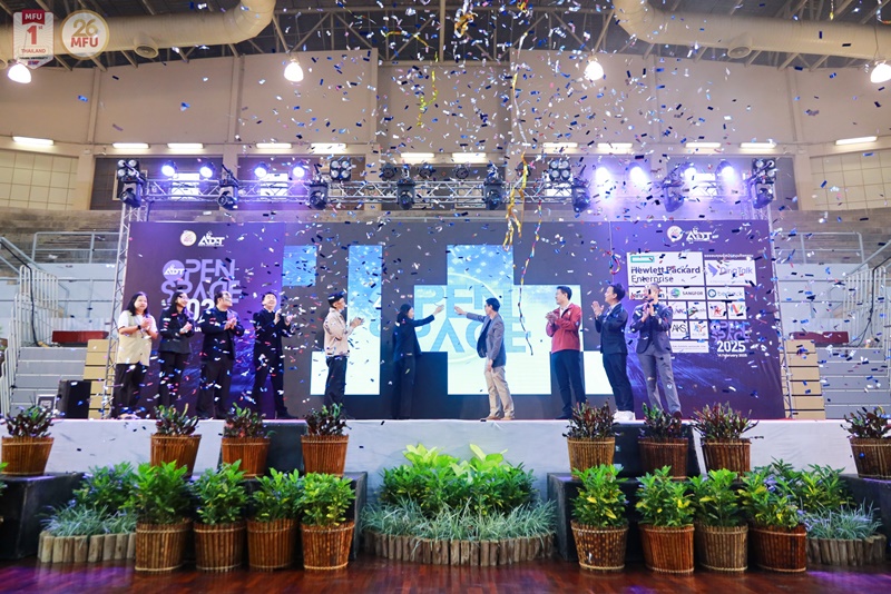 สำนักวิชาเทคโนโลยีดิจิทัลประยุกต์ มฟล. จัดงาน ADT OpenSpace 2025 ดึงผู้เชี่ยวชาญร่วมบรรยายเทคโนโลยี AI และนวัตกรรมดิจิทัล พร้อมเปิดเวทีประกวดแข่งขันทักษะดิจิทัลสำหรับเยาวชน