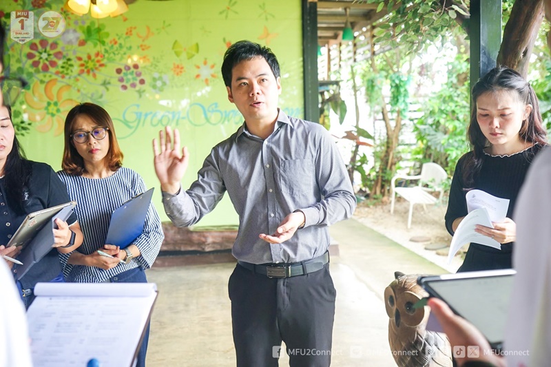 มฟล. ลงพื้นที่ประเมินผลตอบแทนทางสังคมโครงการพัฒนาเกษตรกรดิจิทัล แม่จัน เชียงราย