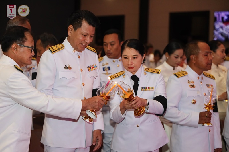  มฟล. ร่วมพิธีเฉลิมพระเกียรติพระบรมราชินี เนื่องในโอกาสทรงเจริญพระชนมายุ 4 รอบ