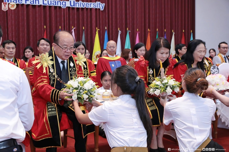 มฟล. จัดพิธีถวายสัตย์ปฏิญาณฯ และพิธีไหว้ครู รับลูกศิษย์ใหม่ ปีการศึกษา 2569
